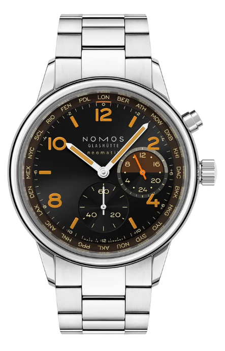 NOMOS Club Sport neomatik Worldtimer Grid 790.s8 Replica Watch